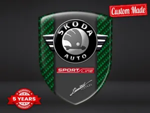 Skoda Stampa Adesivi Paraurti Racing Lusso Professionale